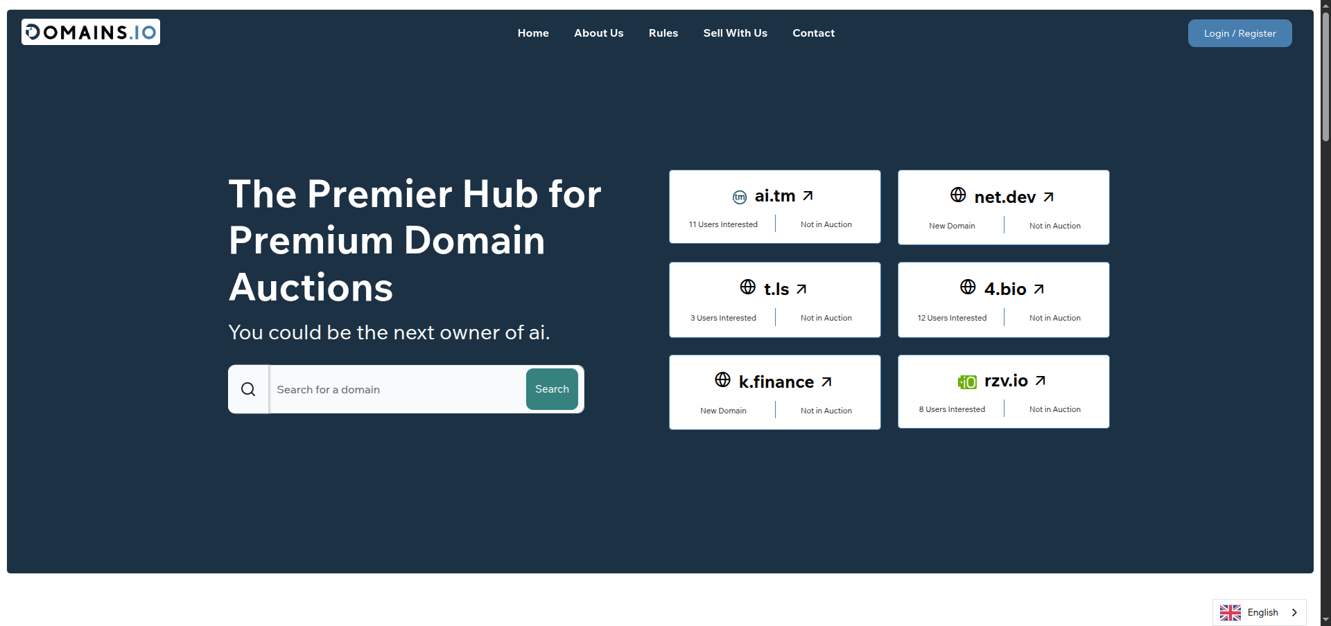 Sales and Auction Platform